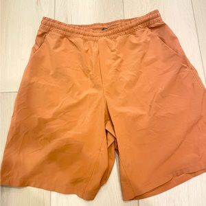 LULULEMON Orange Clay Pacebreaker Short 9 inch Men’s Athletic